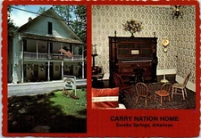 Carry Nation Home, Hatchet Hall, Eureka Springs, Arkansas Postcard
