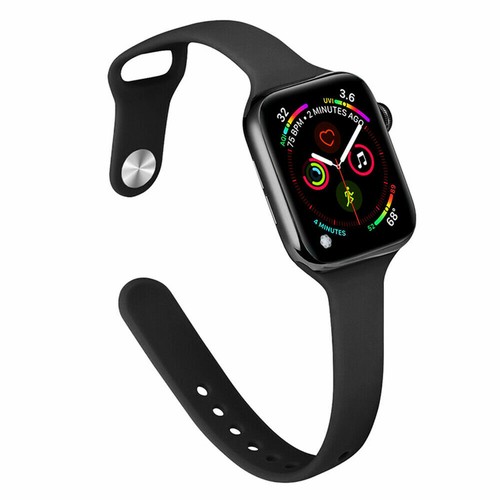 Women Strap Slim Silicone iWatch Band for Apple Watch 10 7 654 32 38/40/42/41/45 - Picture 5 of 12