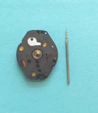 S. Epson VX51E- 3 Hand Quartz Watch Movement. NOS. Sets, Runs, Keeps Time 24Hrs.