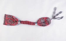 Antique Hand Made Miser Purse w/ Steel Cut Beads