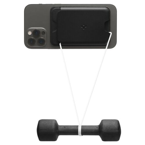 Portfel Spigen Magsafe | Valentinus 2 karty / 3 karty MagFit etui na karty w kolorze czarnym - Zdjęcie 14 z 38
