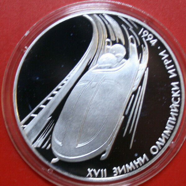 Bułgaria-Bułgaria 100 Lewa 1993 Srebrny KM#209 PP-Proof #F4352 "Lillehammer"
