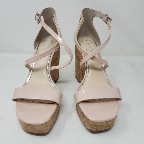 Jessica Simpson Shoes Womens 9M Platform Wedges Pale Pink Blush - Picture 13 of 20