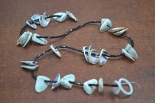 25 PCS GRAY CLAM SEA SHELL BEADS CHARMS T-4119A