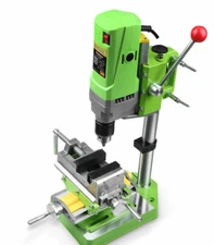 220v Home Bench Drill Mini Bench Drill Small Woodworking Drill Milling Machine