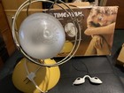 General Electric Deluxe Time A Tan Sun Lamp RSK-6 W/ Box  & Jantzen Sunglasses