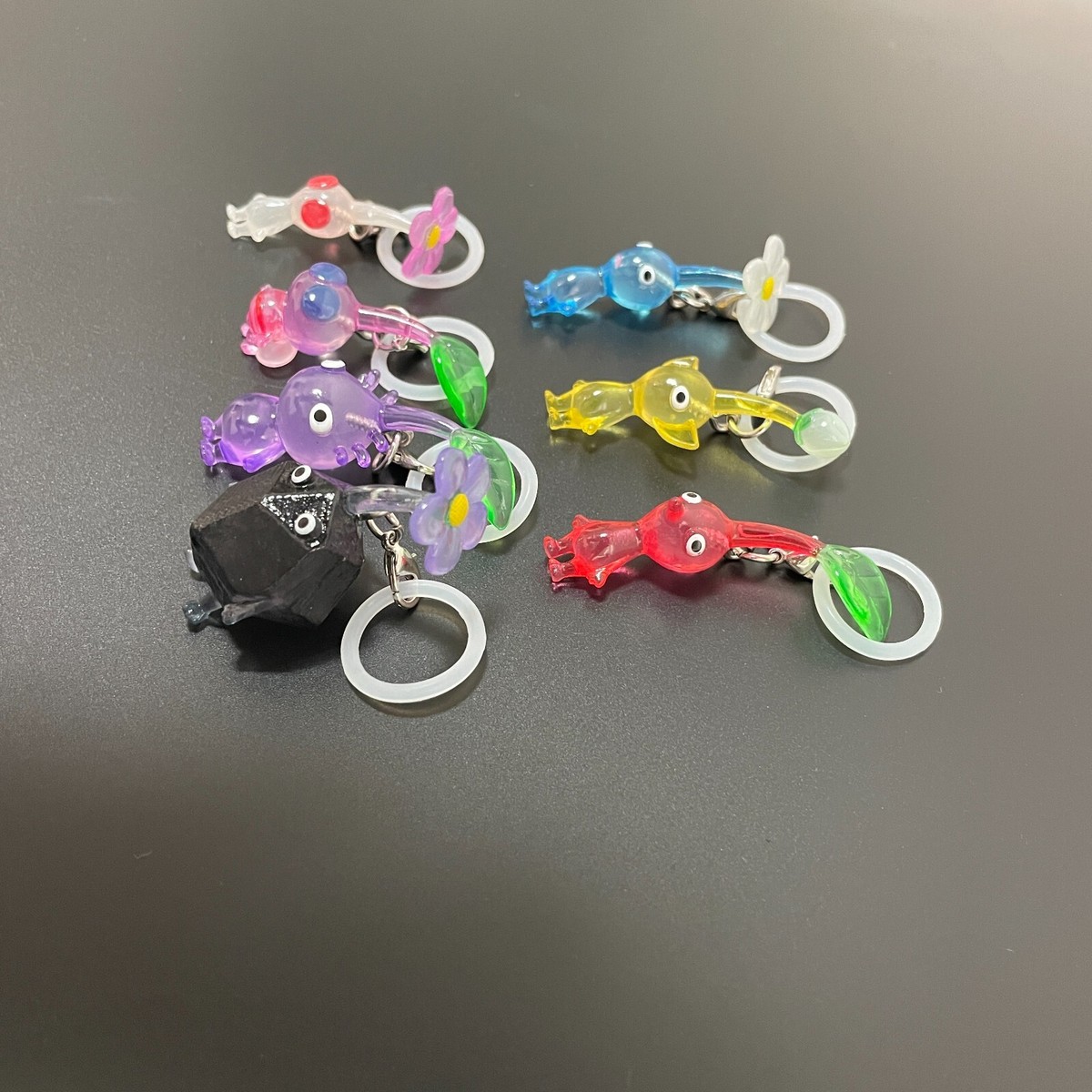 Pikmin landmark Accessories 7 type complete set / Capsule Toys