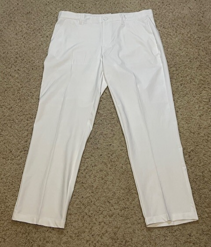 Washington Huskies Adidas White Team Issue Ultimate365 Golf Pants Size 34 x 30 - Picture 2 of 7