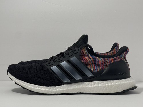 New Adidas Ultraboost DNA Men's Size 8.5 US Black Multi Running Shoes FZ3807 - Picture 4 of 5