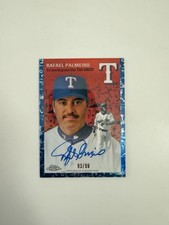 2023 Topps Chrome Platinum - Autographs Rafael Palmeiro Blue Refractor /99 (AU)