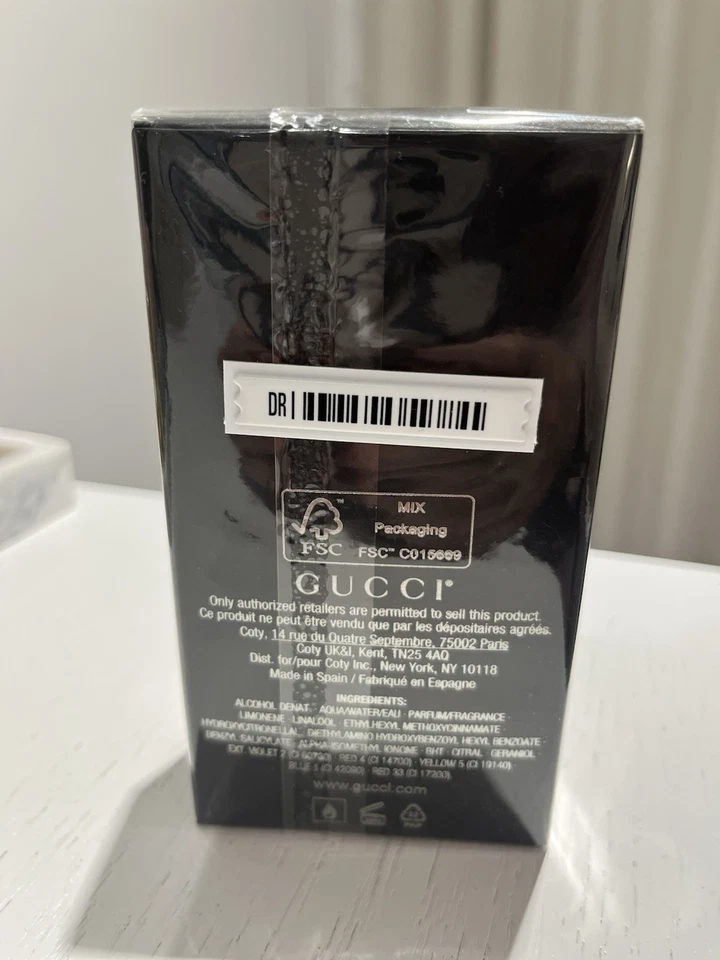 NEW Gucci Guilty Pour Homme EDT 50ml Men’s Cologne Travel Spray Sealed + Box - Image 3 of 3