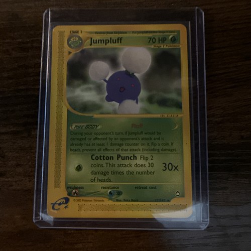 Pokemon Aquapolis Jumpluff Non-Holo Rare 17/147 EXCELLENT