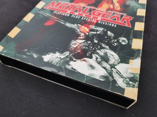Metal Gear Solid + Special Missions Platinum Long Double Pack Box Kojima RARE - Bild 7 von 9