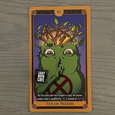 Marvel Heroclix X of Swords Ten of Wands Tarot Card