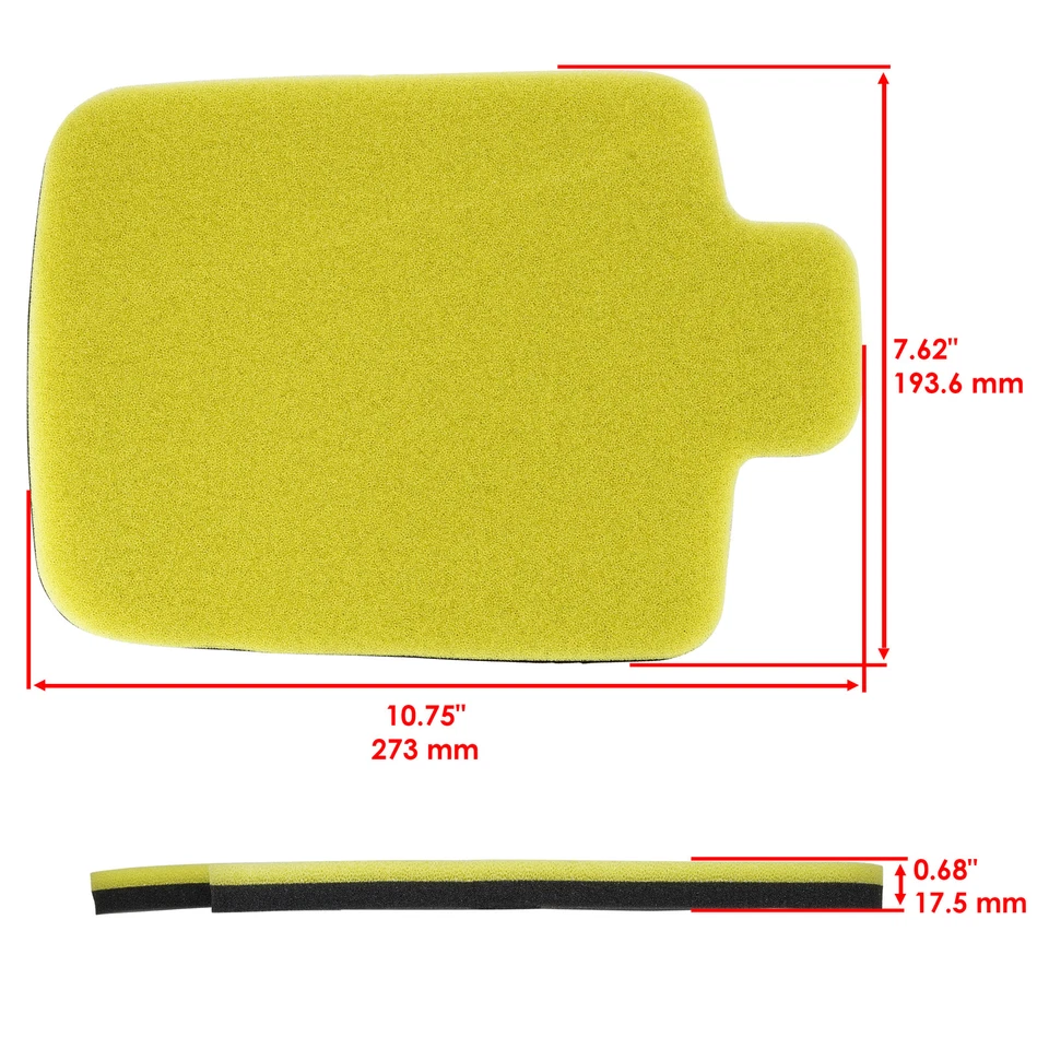 Air Filter For Arctic Cat Prowler XT 550 2010-2014 / Prowler 550 2009 0470-558 Foto 2 de 4