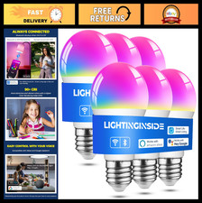 Smart LED Light Bulbs 6 Pack, Color Changing A19 E26, Works with Alexa/Google Ho