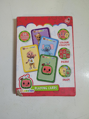 Cocomelon Spielkarten 36 Stück Snap Match Farben Paare 18+ Monate Vorschule