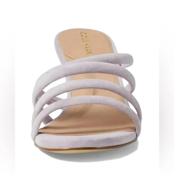 Cole Haan Adella 凉鞋兰花花瓣麂皮绒 尺寸 7 $150 全新 — 第 2/4 张图片