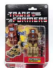 Hasbro Transformers More than Meets the Eye Retro Card Back AUTOBOT OUTBACK
