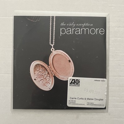 PARAMORE - The Only Exception - UK PROMO CD SINGLE - 2009 - HAYLEY WILLIAMS