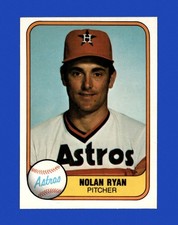 1981 Fleer Set-Break # 57 Nolan Ryan NM-MT OR BETTER *GMCARDS*
