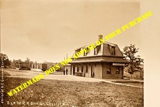 DL&W Chester NJ station 8½ x 11 enlargement ...