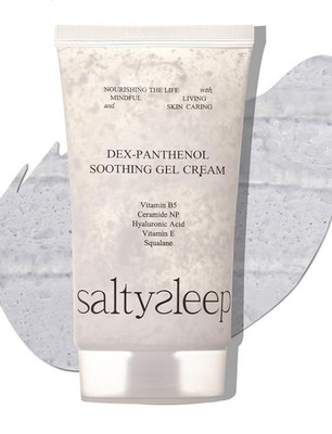 New Saltysleep Dex-Panthenol Soothing Gel Cream 3.38 Oz, EXP 2/2027