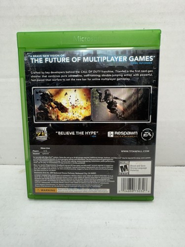 Disco de videojuegos Titanfall | Microsoft Xbox One, 2014 Respawn Ent EA - Imagen 2 de 5