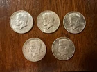 (5) Kennedy 40% Silver Half Dollars - (3) 1968D + (2) 1969D Now Below Spot!!!!!