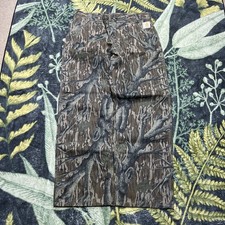 VTG 80s 34x30 Carhartt double Knee Pants Mossy Oak Treestand Camo USA Made WU245