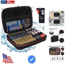 Battery Vault Case with Tester BT-168 - Organizes 199 Batteries