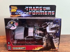 Transformers Collaborative GIGAWATT Back To The Future 35th Anniversary NEW