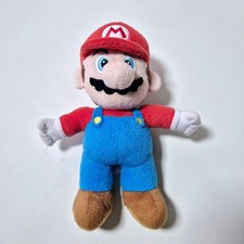 Official Super Mario Plush 2010 Nintendo Goldie Marketing Retro Toy 9" Rare VGC