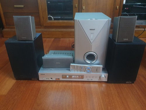TEAC PLS3500 SISTEMA HOME THEATER 248W, Con CASSE INDIANA LINE - Foto 1 di 1