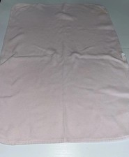 Vintage Carters Pink Cotton Waffle Weave Thermal Baby Blanket Made In USA