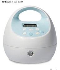 Spectra S1 Double Electric Breast Pump White Blue Digital Timer Mains Operated