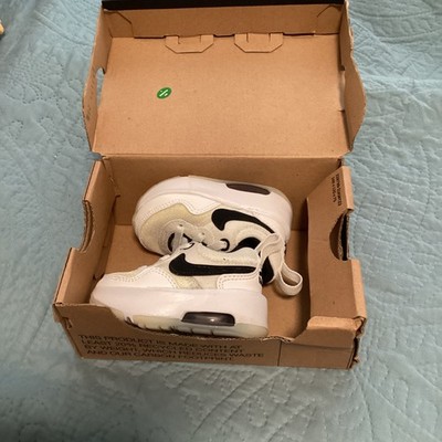 Nike Air Max Motif (TD) Baby Sneaker White Black DH9390-100 Athletic US 2C