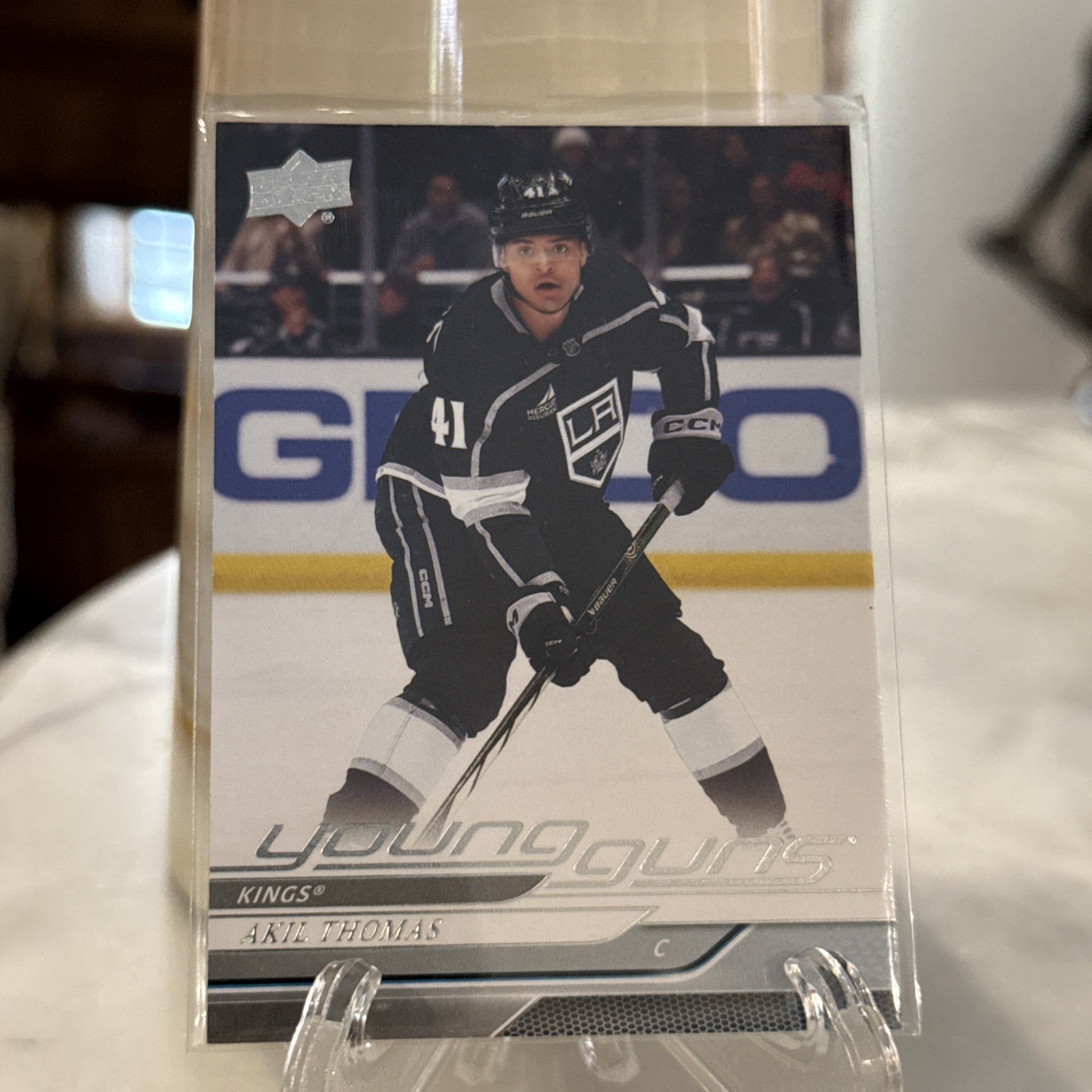 2024 UPPER DECK #242 AKIL THOMAS YOUNG GUNS RC ROOKIE + FREEBIES