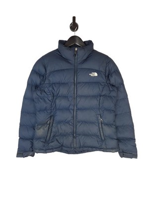 The North Face 700 Puffer Jacke Gr. M UK 10 Damen Blau Daunen Winter
