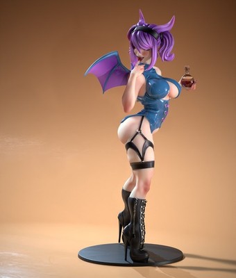 Zubly Poke-Waifu-mon -  Large scale (199 mm) unpainted resin model kit SFW