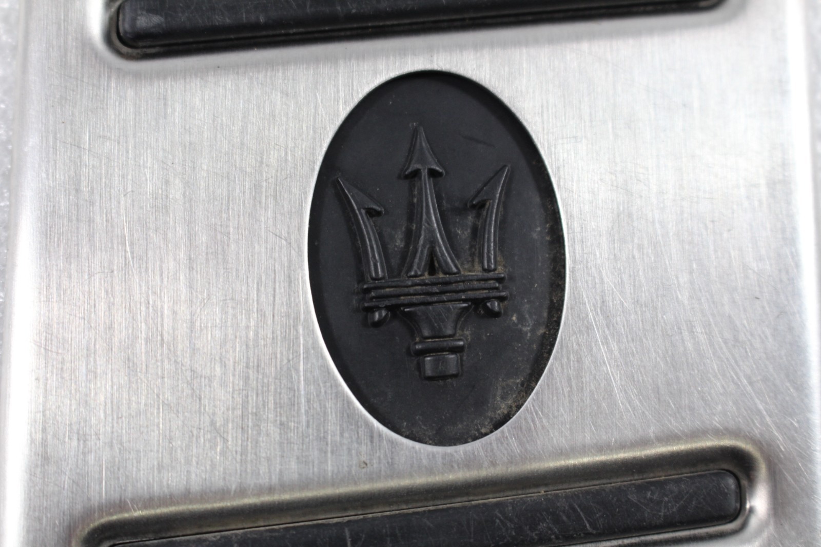 Maserati Ghibli, Dead Pedal, Metal, Scratches, Used, P/N 673000077