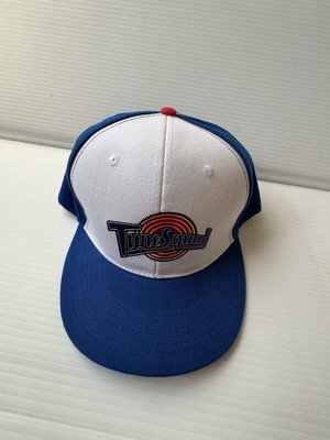 Space Jam Tune Squad Flatbill Snapback Hat Movie by Spirit Licensed NWOT Blue