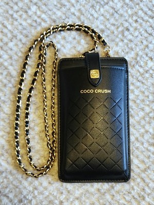 Chanel GWP Coco Crush Phone Holder Case with Removable Chain