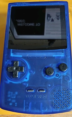 Batterie rechargeable USB C écran rétroéclairé couleur Game Boy FPGBC