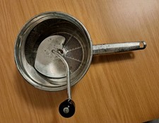 Vintage Foley Stainless Steel 2 QT Food Mill W Some Tarnish Rust Item No. 101 