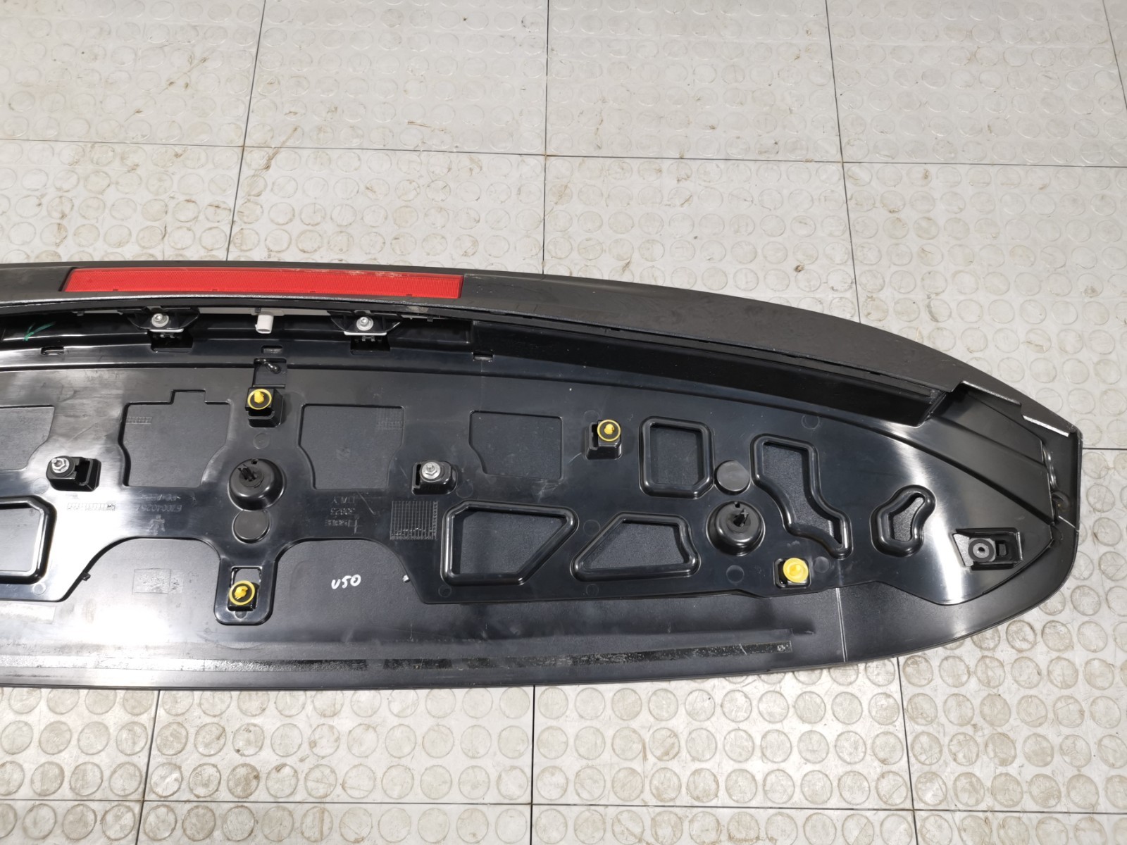 Maserati Levante 2017 Rear Rear spoiler Black