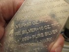 (10) OUNCE "A-MARK" SILVER BAR - 10 TROY OUNCES OF .999+ FINE SILVER — photo 4