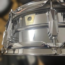 Ludwig LB400B Brass Snare Drum Used Original Parts Except Heads