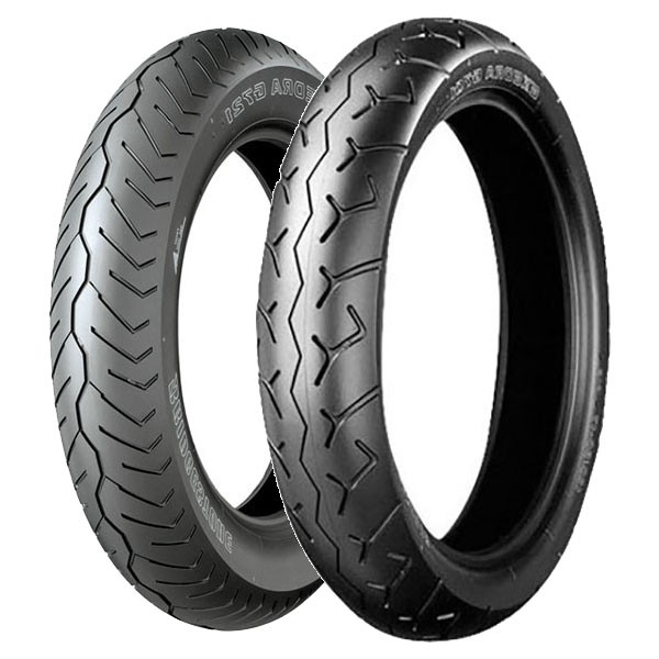TYRE PAIR BRIDGESTONE 120/70-21 62H EXEDRA G721 + 150/80-17 72H EXEDRA G701