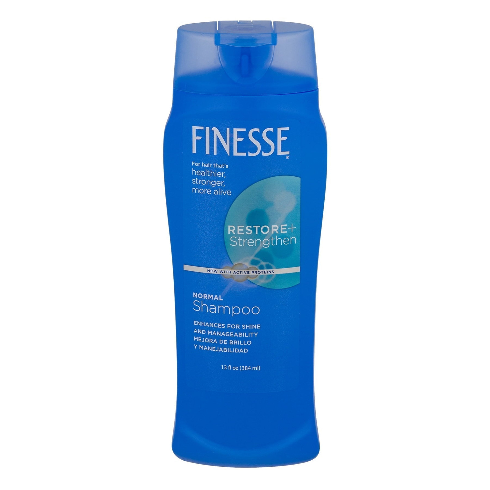 Finesse Texture Enhancing Restore & Strengthen Shampoo Unisex 13oz Twin Pack